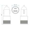 Miniatyrbilde 5 av 6: USB hurtiglader type A + C 2-veis 12/24V 3100mA