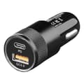 Miniatyrbilde 1 av 6: USB hurtiglader type A + C 2-veis 12/24V 3100mA