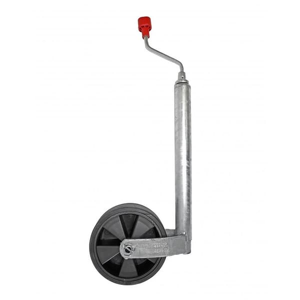 AL-KO Jockeyhjul Plus Ø48 mm plastfælg massivt gummidæk 215 x 65 mm 150 kg