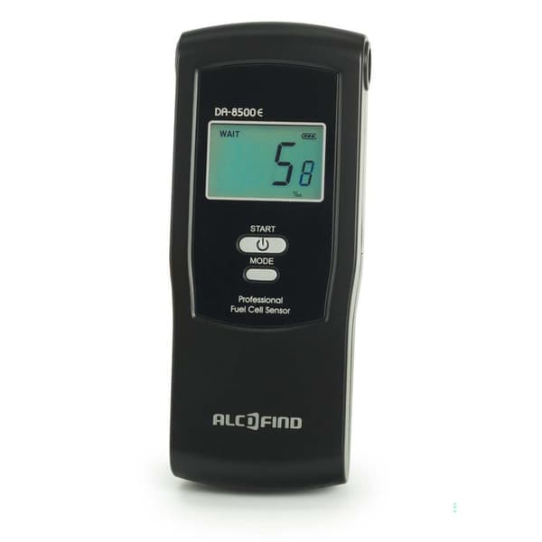 DA 8500E elektrokemisk alkometer + mundstykker