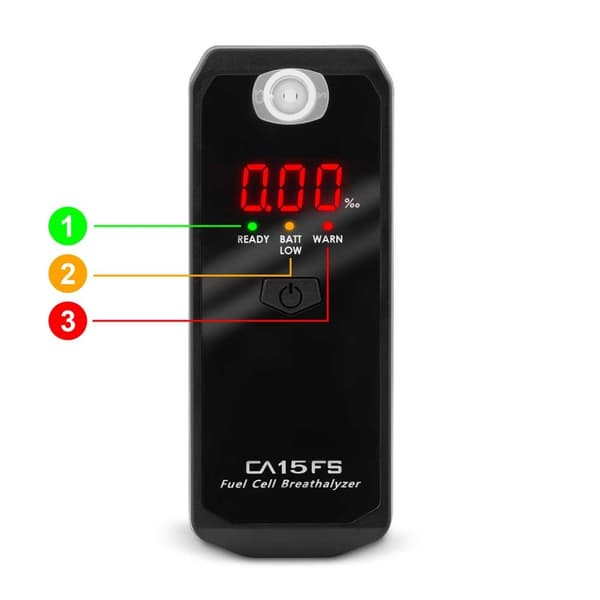 CA 15FS elektrokemisk alkometer + mundstykker