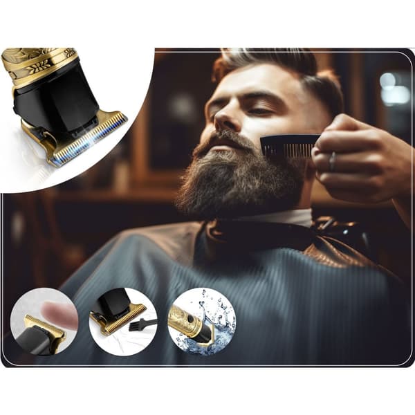 Berdsen BD-261 guld Barber hårklipper
