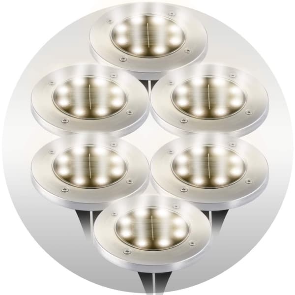 Solar jordlampe 6 stk Ilumen LS-104