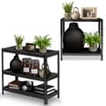 Miniatyrbillede 6 af 9: Metal lagerhylde 180 x 90 x 40 cm Humberg HR-851 sort