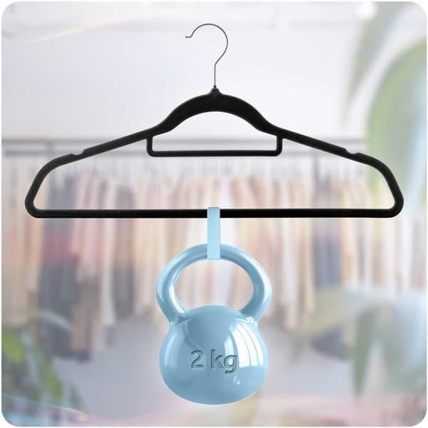 Kleshengere i velour 20 stk MS-859 Massido