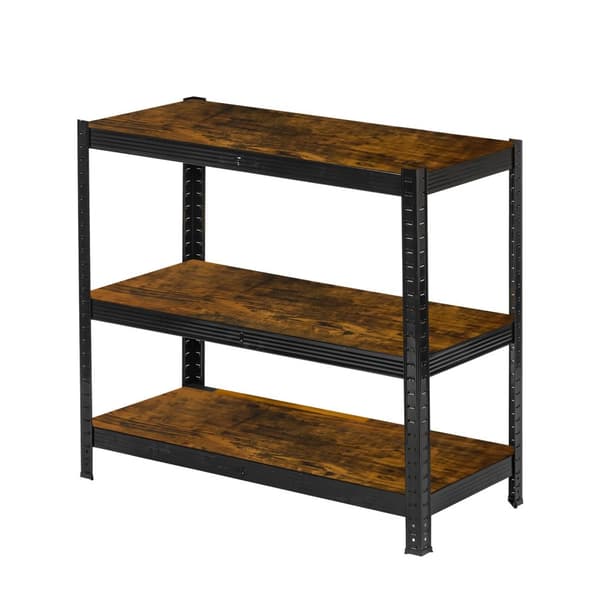 Metallagerhylde 180 x 90 x 40 cm Humberg HR-852 sort
