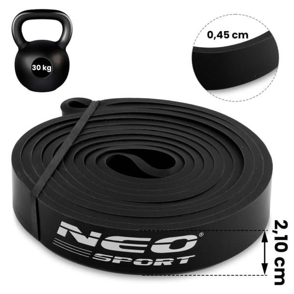 NS-960 Neo-Sport treningsmotstandsbånd, svart