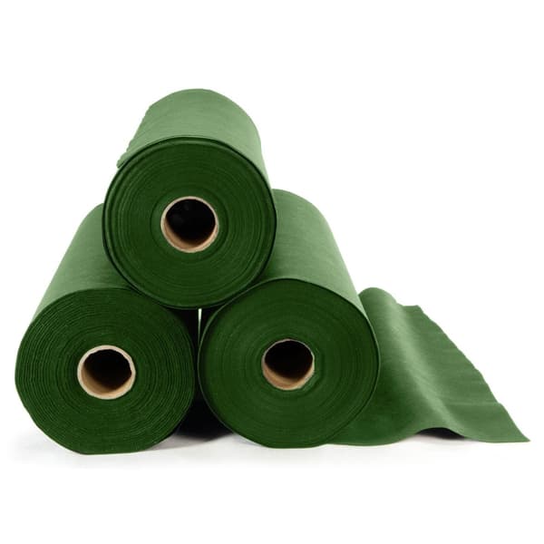 Trädgårdsagrotextil 1,6 m x 50 m 70 g/m2 + 100 Plonos stift - grön