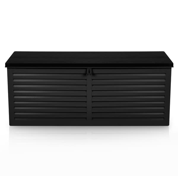 Havekasse 143,5 x 57 x 53,5 cm 390 liter sort