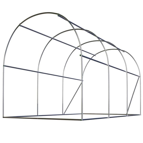 Havetunnel 2 x 3,5 m (7 m2) hvid Plonos