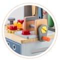 Pikkukuva 8 / 9: Puinen työpaja työkaluineen RK-877 Ricokids