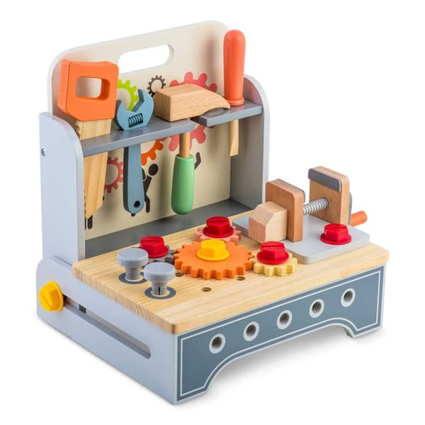 Puinen työpaja työkaluineen RK-877 Ricokids