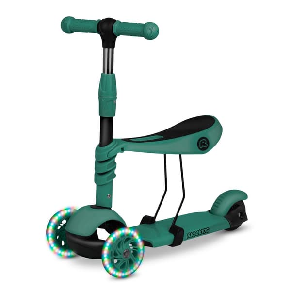 Ricokids Todi trehjulig skoter - grön