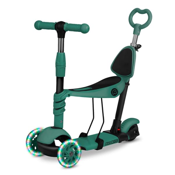 Ricokids Todi trehjulig skoter - grön