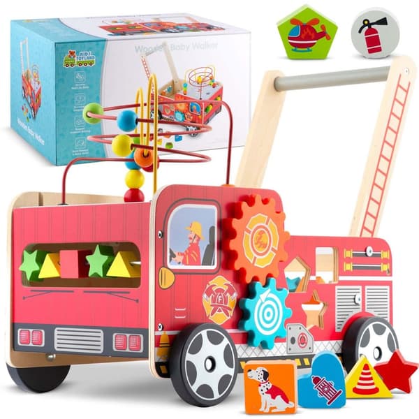 Trärullator pusher brandkår RK-873 Ricokids