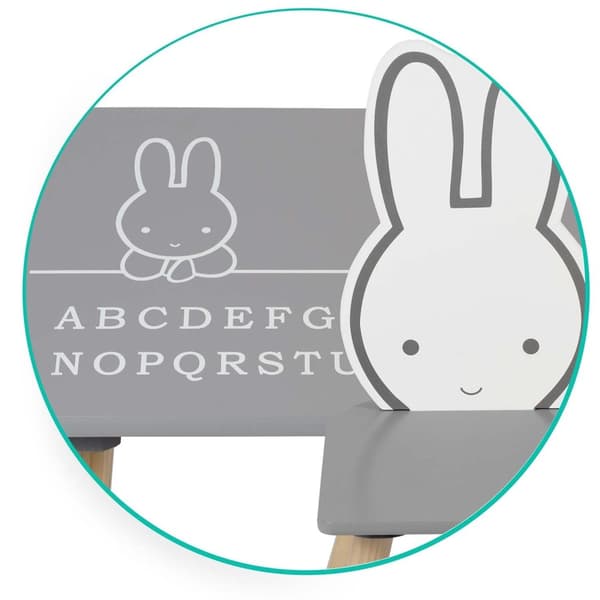 Ricokids RC-847 Bunny bord med to stole til børn