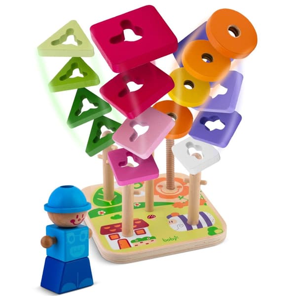 Tre sorter leketøy - puslespill RK-866 Ricokids