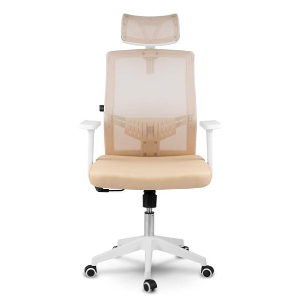 Sofotel Rotar kontorstol i beige mikronetting