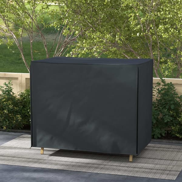 Hollywood Swing Cover Vanntett beskyttelsesdeksel for hageswing med UV-beskyttelse Oxford Black 220 x 125 x 172 cm