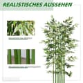 Miniatyrbilde 5 av 10: Kunstig bambus 180 cm kunstig plante i furu Pot Potteplante Kunstige planter for innendørs utendørs dekorative planter Grønn