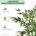 Miniatyrbilde 7 av 10: Kunstig bambus 180 cm kunstig plante i furu Pot Potteplante Kunstige planter for innendørs utendørs dekorative planter Grønn