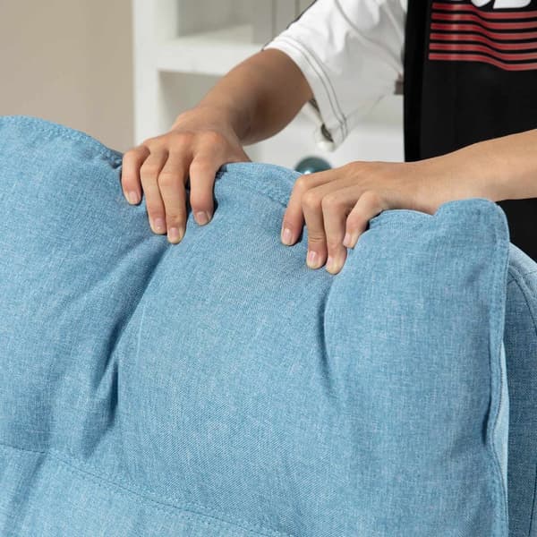 Kontorstol med massagefunktion, ergonomisk skrivebordsstol med læne- og drejefunktion, højdejusterbar computerstol med fodstøtte, fjernbetjening og ti