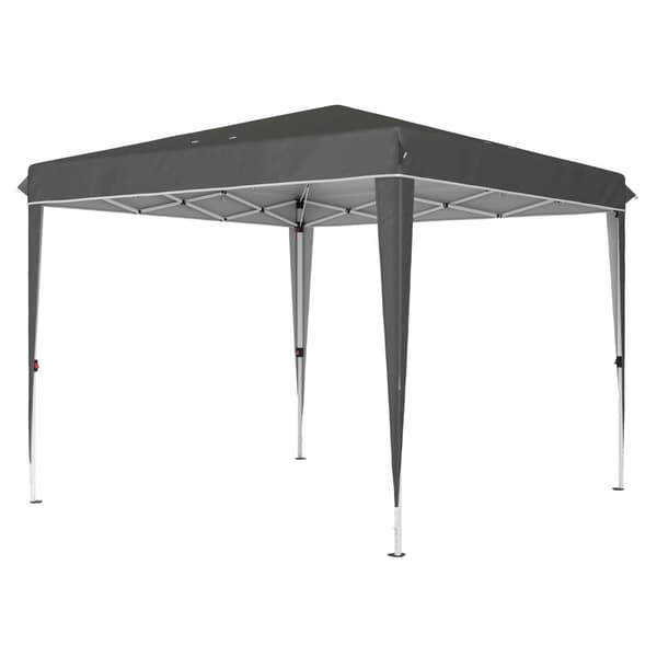 Lysthus 3x3m, vannavstøtende, stabilt, vintertett pop-up sammenleggbart lysthus, UV-beskyttelse 50+, sammenleggbart partytelt, hagetelt med bag, hage