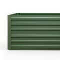 Miniatyrbilde 8 av 10: Høybed av stål, plantebed, kaldramme, hagebed, blomsterkasse, pluggbar, plantekasse, plantepotte, 180 x 90 x 60 cm for hage, balkong, terrasse, grønns