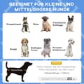 Pikkukuva 5 / 10: Korotettu koiransänky katos, Lemmikkien sänky, ulkona oleva koiran lepotuoli katolla, hengittävä, pienille ja keskikokoisille koirille Tummansininen O