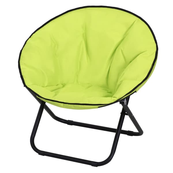 Campingstol foldbar campingstol med ryglæn, klapstol op til 120 kg, polstret moonchair ekstra bred, klapstol udendørs stol til have, balkon, camping,