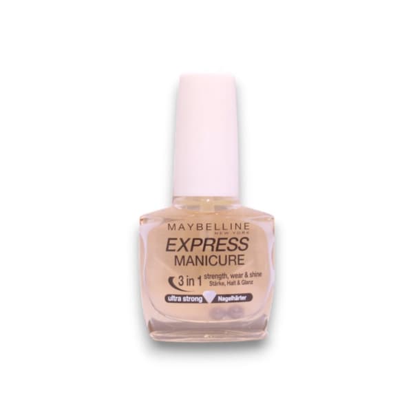 Maybelline, Express Manicure 3 In 1 Ultra Strong, Nail Polish, 10 ml
