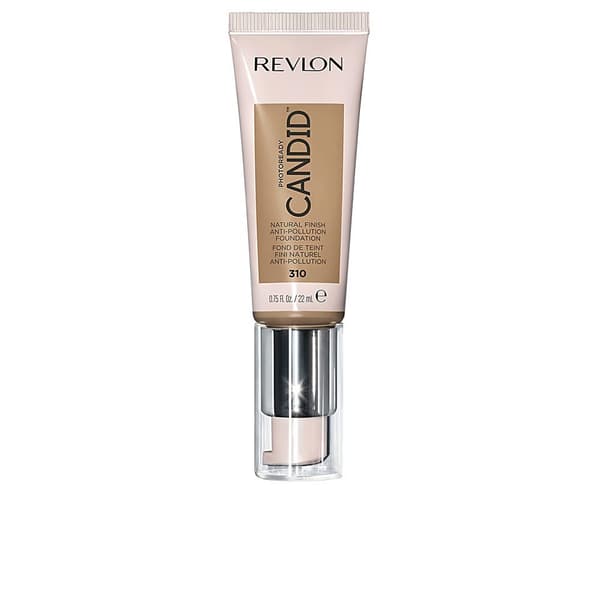Revlon, PhotoReady Candid, Natural Finish, Cream Foundation, 310, Butterscotch, 22 ml