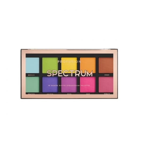 Profusion, Spectrum, Eyeshadow Palette, 10 Shades, 25 g