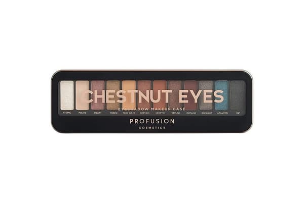Profusion, Chestnut Eyes, Eyeshadow Palette, 12 Shades, 25 g