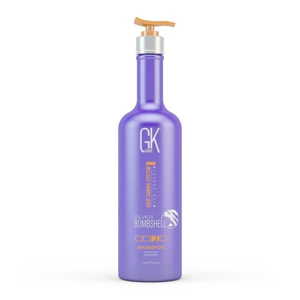 Global Keratin, Silver Bombshell, Hair Shampoo, For Neutralisation Of Yellow Tones, 710 ml