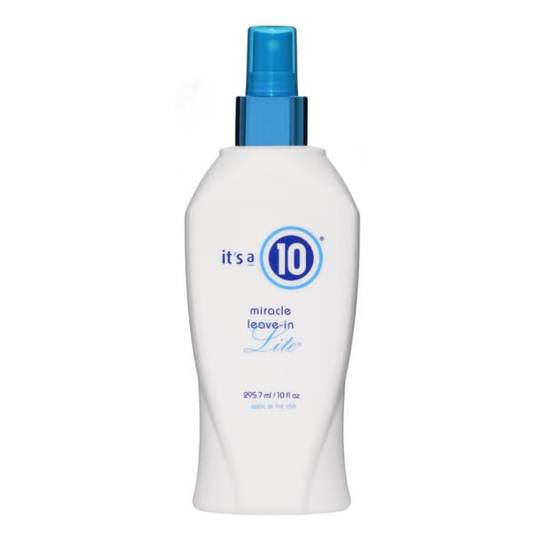 It's a 10, Miracle Leave-In Lite, Hair Leave-In Cream Treatment, For Styling, 295.7 ml