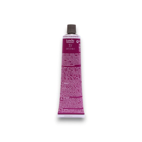 Londa Professional, Londacolor, Permanent Hair Dye, 7/ Medium Blonde, 60 ml