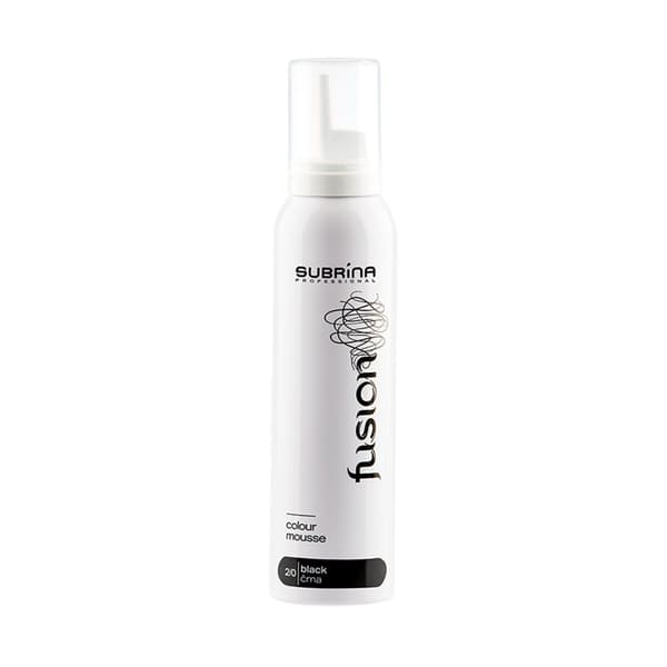Subrina Professional, Fusion, Hair Colour Leave-In Mousse, 2/0 Black, 125 ml