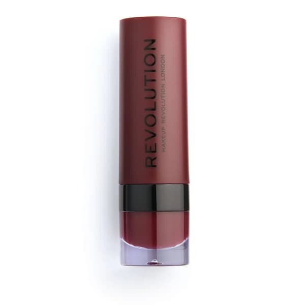 Makeup Revolution, REVOLUTION, Vegan, Matte, Cream Lipstick, 148, Plum, 3 g