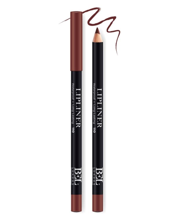 Bel London, BEL London, Hydrogenated Vegetable Oil, Waterproof, Contour, Lip Liner, 110, 0.78 g
