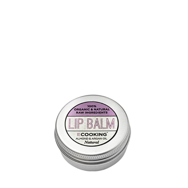 Ecooking, Ecooking, Organic Argan Oil, Hydrating, Lip Balm, Neutral, 15 ml
