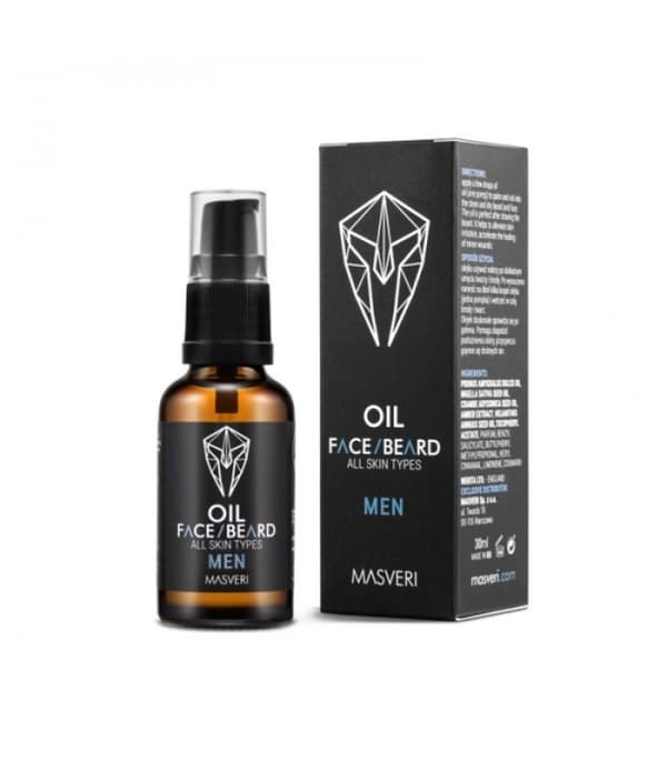 Masveri, Masveri, Beard Oil, Paraben-Free, For Moisturizing, 30 ml