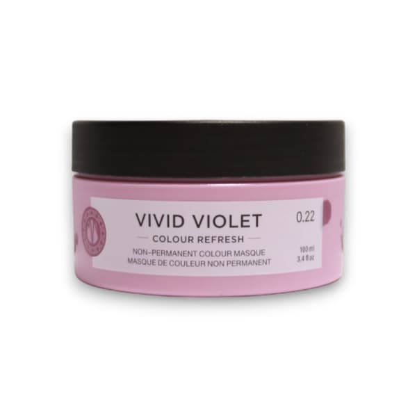 Maria Nila, Colour Refresh, Vegan, Hair Colouring Cream Mask, For Color Refreshing, 0.22 Vivid Violet, 100 ml