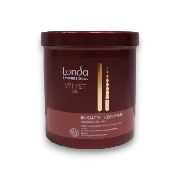 Londa Professional, Velvet Oil, Argan Oil & Vitamin E, Hair Cream Treatment, For Repairing, 750 ml