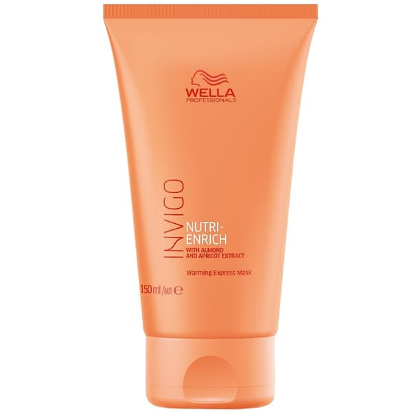 Wella Professionals, Invigo Nutri-Enrich, Almond And Apricot Extract, Hair Treatment Cream Mask, For Shine & Softness, 150 ml