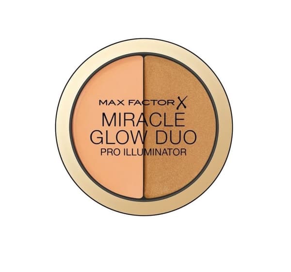 Max Factor, Miracle Glow Duo, Illuminating, Highlighter Powder, 30, Deep, 11 g