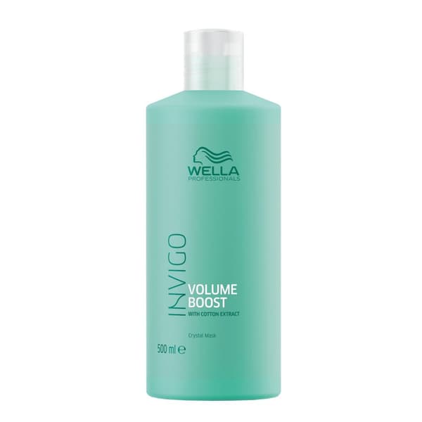 Wella Professionals, Invigo Volume Boost Crystal, Cotton Extract, Hair Treatment Cream Mask, For Volume, 500 ml