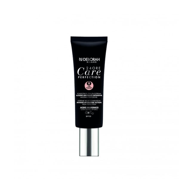 Deborah, 24 Ore Care Perfection, Hydrating, Liquid Foundation, 0, Farose, SPF 20, 30 ml
