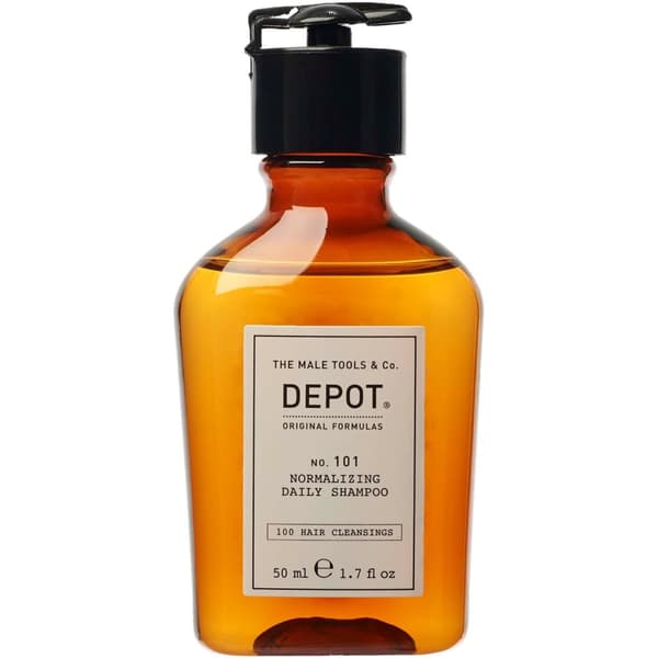 Depot, 100 Hair Cleansing No. 101, Botanical Complex, Hair Shampoo, Normalizing, 50 ml
