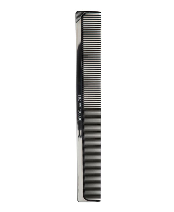 Depot, Accessories No. 701, Hair Plastic Comb, Black
